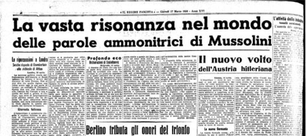 Telegramma di Hitler: eterna riconoscenza