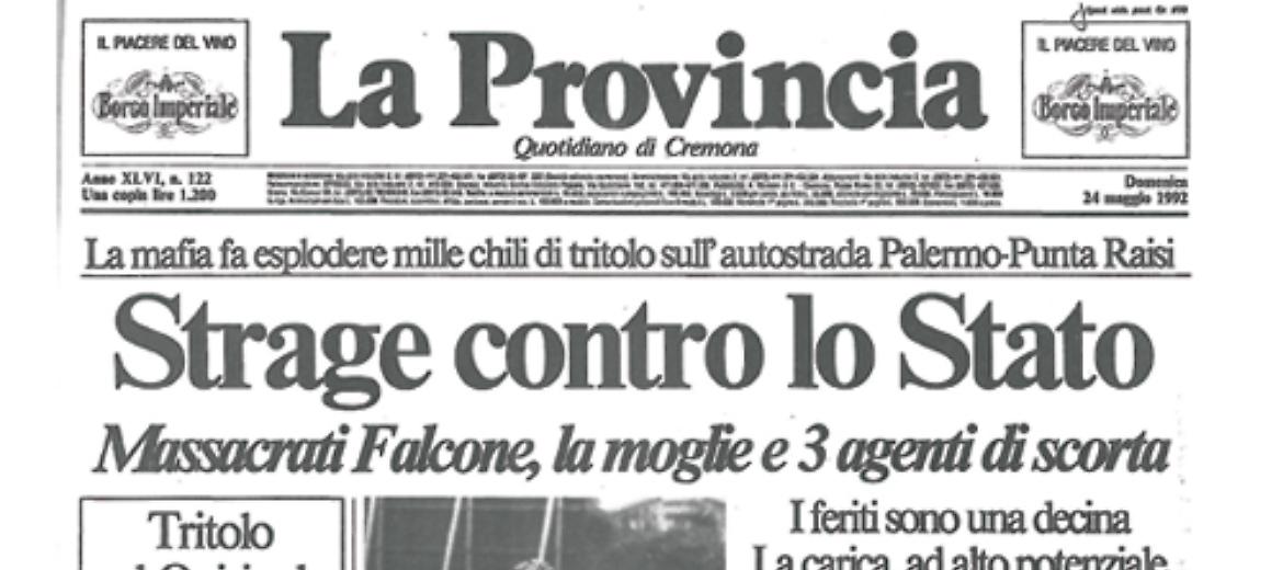 La strage di Capaci: la mafia ha ucciso Falcone con 1000 chili di tritolo