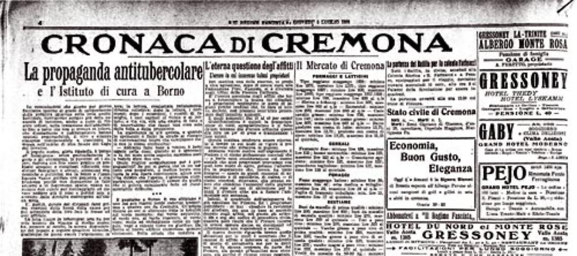 Trepidazione e preoccupazione per i rischi connessi all'intrepida attività aviatoria del Duce