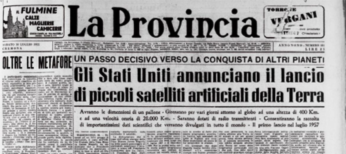 Gli Stati Uniti iniziano la conquista dello spazio con piccoli satelliti artificiali
