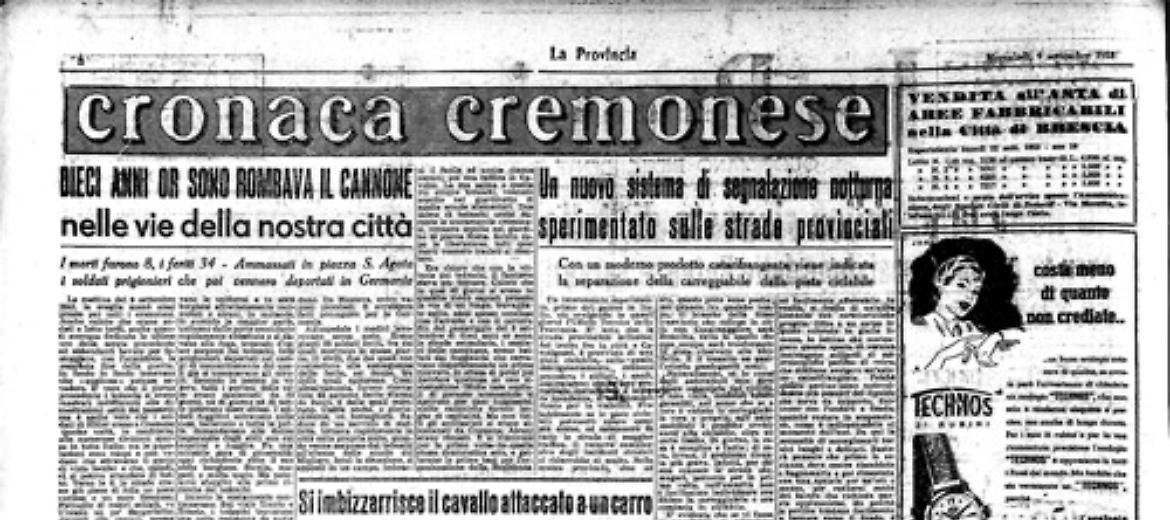 9 settembre, l'annuncio della resa: dieci anni dopo