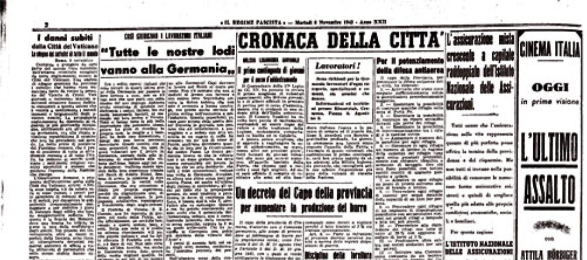 "In fondo al cammino è la Vittoria" Hitler festeggia i vent'anni del Nazionalsocialismo