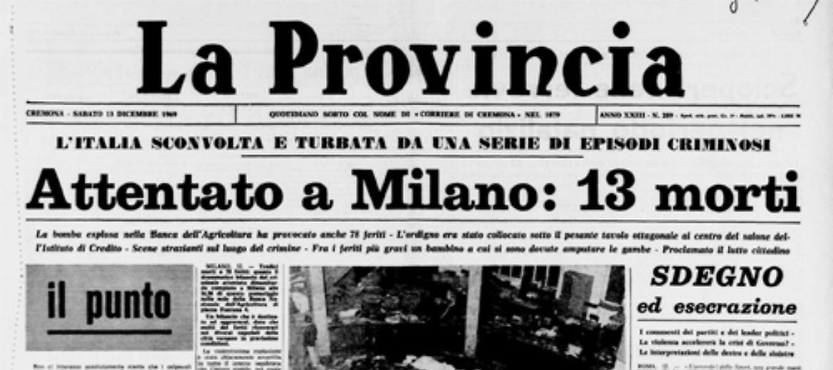 Milano, bomba alla Banca nazionale dell'Agricoltura: 13 morti