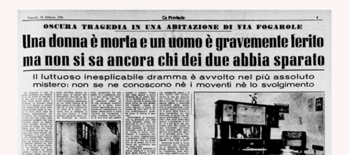 Misterioso dramma in via Fogarole: oscuro il movente 