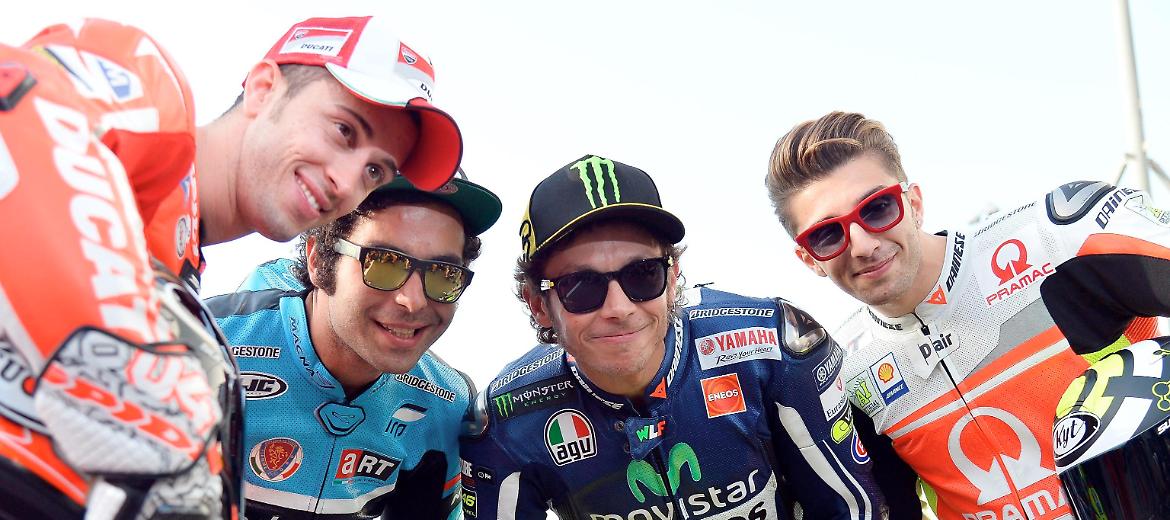 Motomondiale al via: l'eterno Valentino Rossi sfida il trio spagnolo