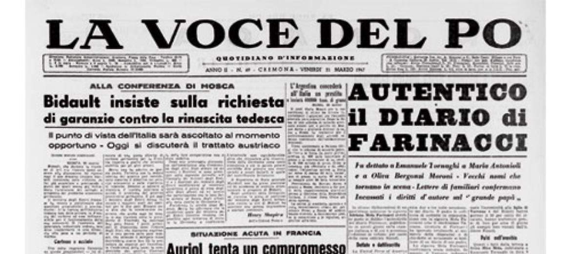 E' autentico il diario di Farinacci