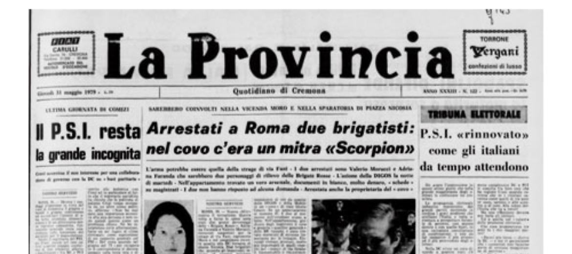 Due brigatisti rossi sono stati arrestati a Roma