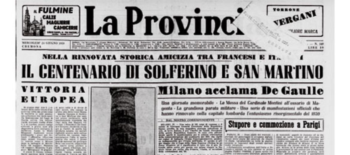 La battaglia di Solferino e San Martino del 1859