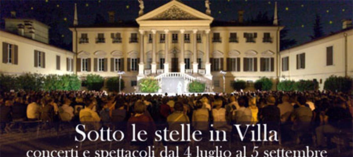 ''Sotto le stelle in villa'' - Concerti e spettacoli dal 4 luglio al 5 settembre