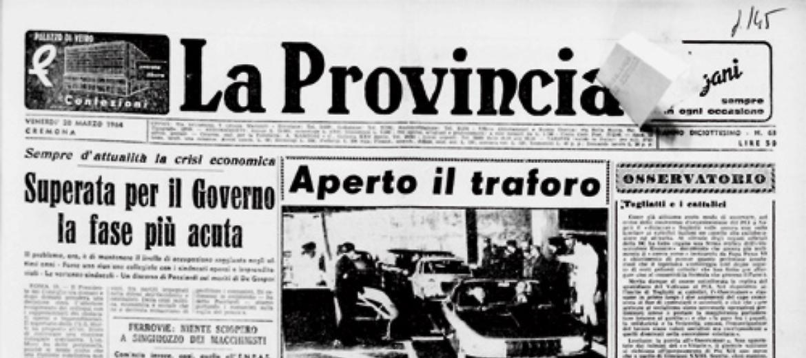 Aperto ufficialmente il traforo del Gran San Bernardo