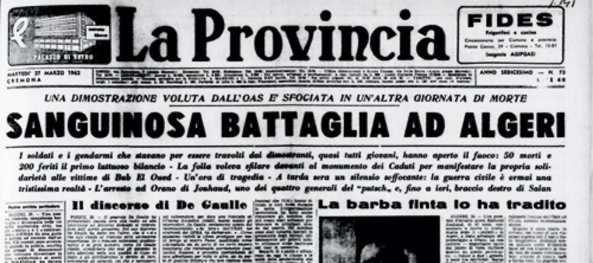 La guerra civile insanguina la città di Algeri