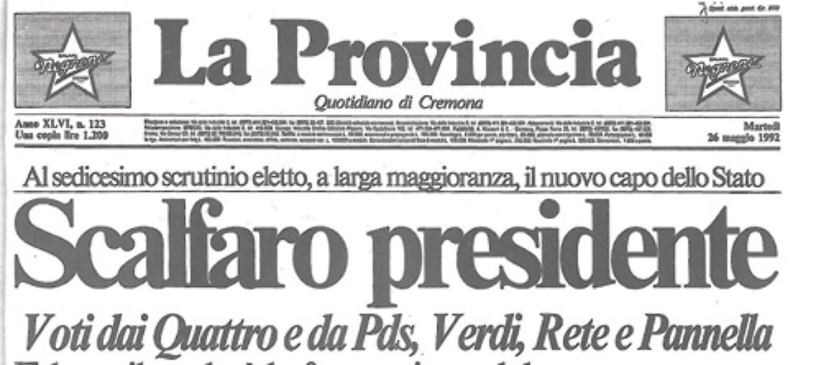 Ai funerali del giudice Falcone il grido di Rosaria Costa, vedova di uno degli agenti della scorta