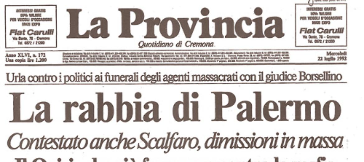 La rabbia di Palermo