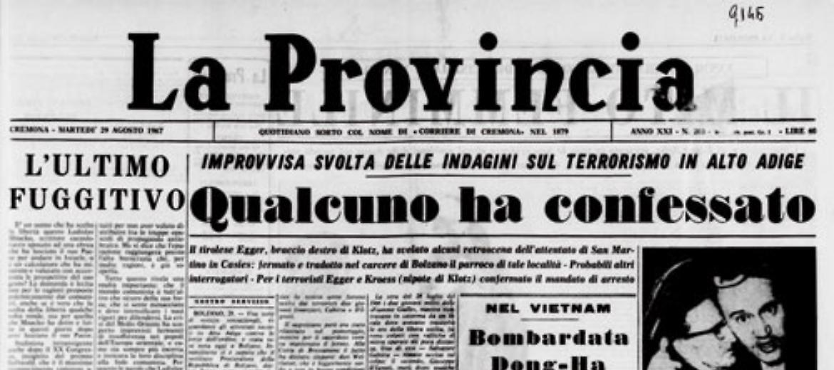 Svolta nelle indagini sul terrorismo in Alto Adige. Insospettabili sono finiti in carcere