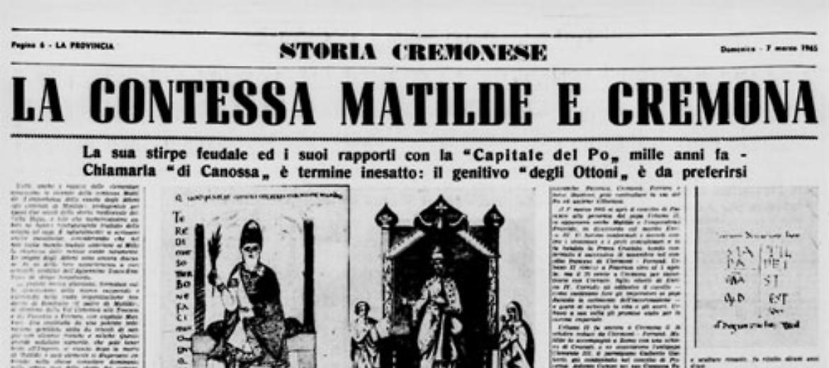 La leggendaria figura della contessa Matilde 