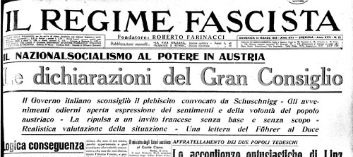 E' il giorno dell'Anschluss: la Germania dichiara l'annessione dell'Austria
