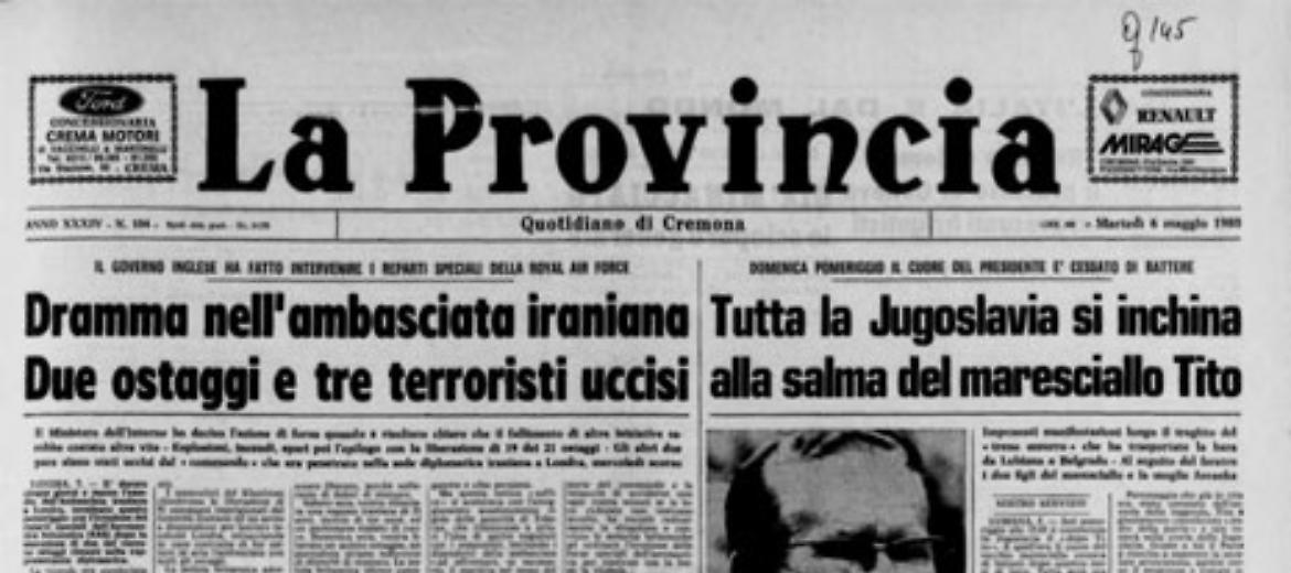 Tutta la Jugoslavia si inchina alla salma del maresciallo Tito