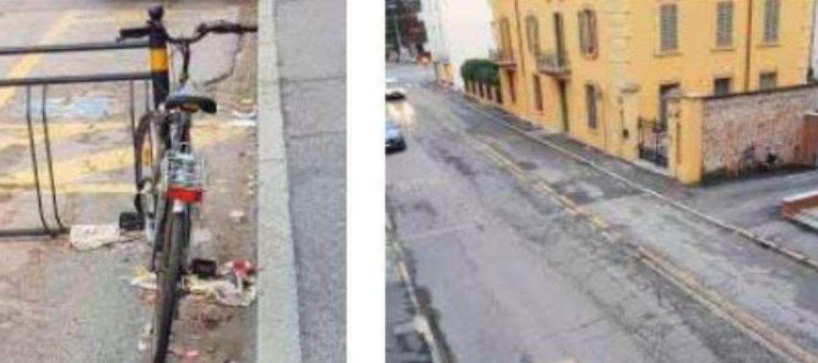 Buche, sporcizia e degrado: via Buoso da Dovara strada dimenticata