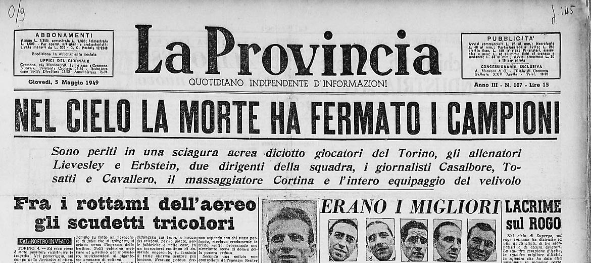 Tragedia di Superga
