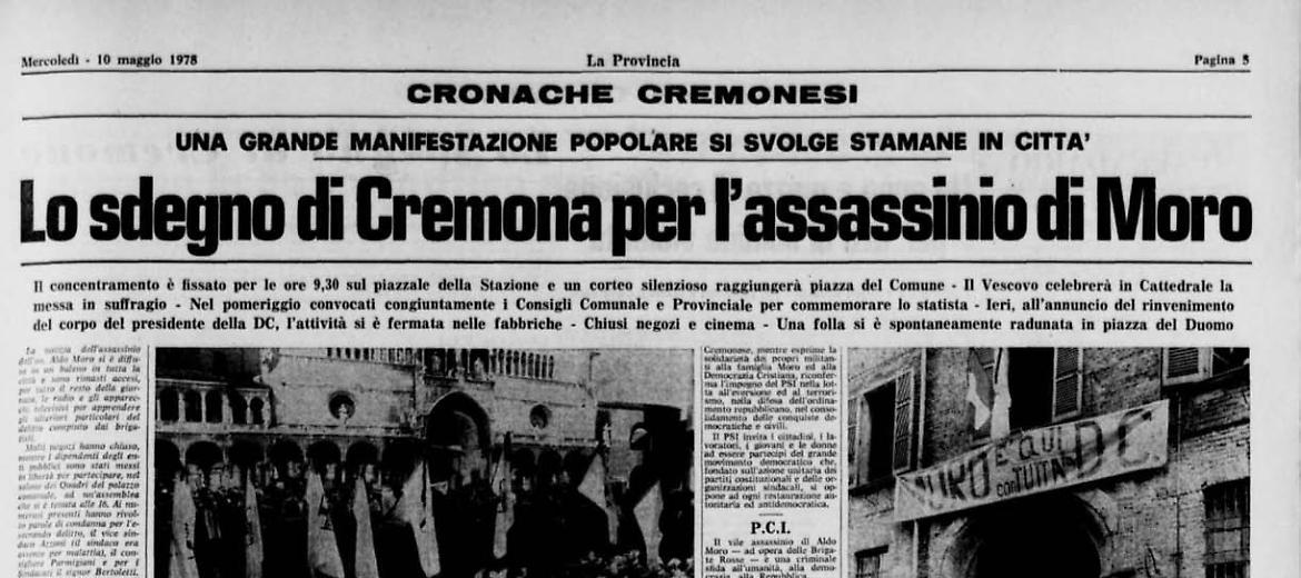 Le Brigate rosse hanno ucciso l'onorevole Aldo Moro dopo una prigionia durata 55 giorni
