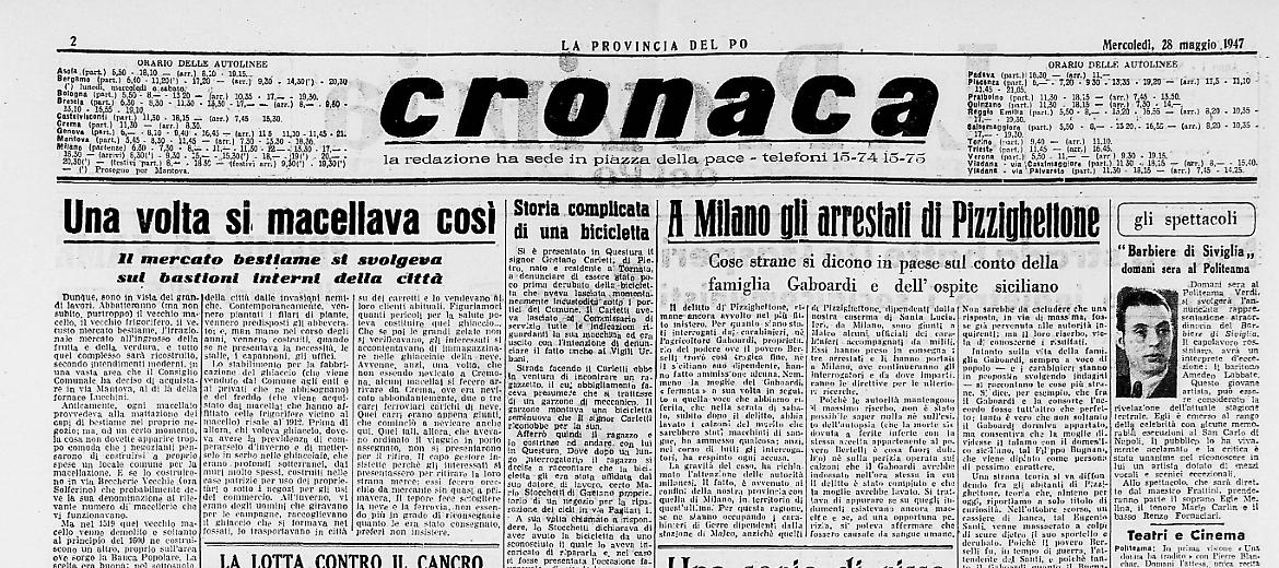 Una volta si macellava così