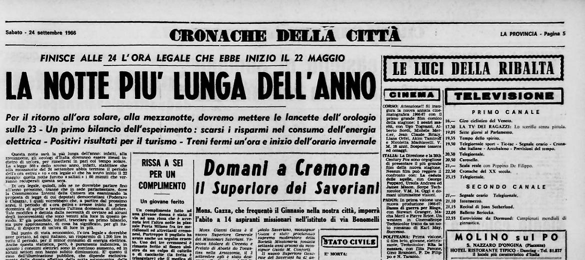 L'ora legale