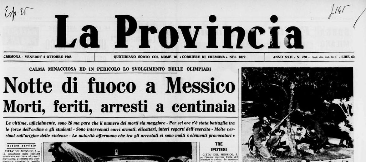 Notte di fuoco a Messico.