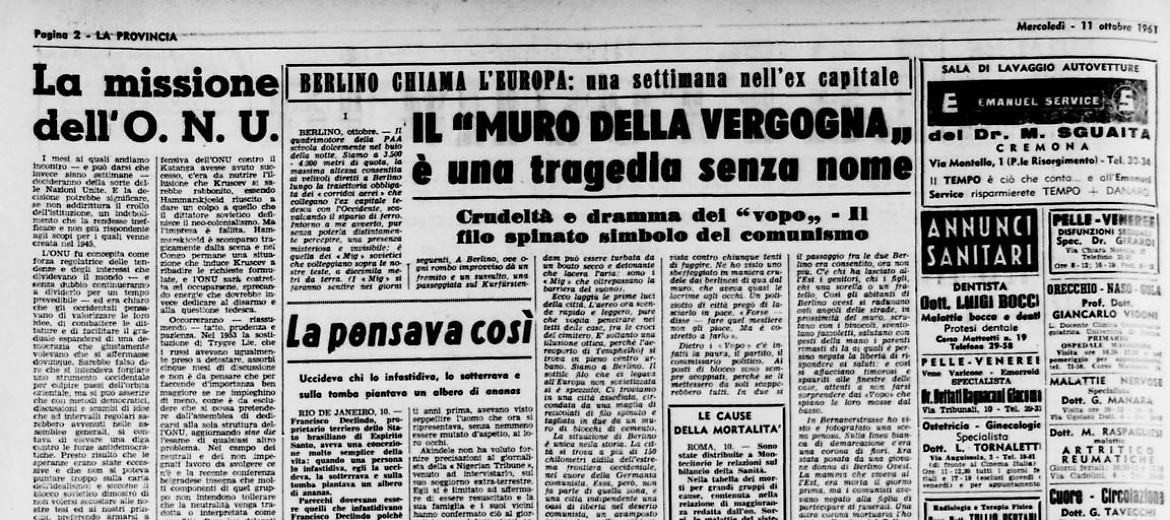 Il muro della vergogna