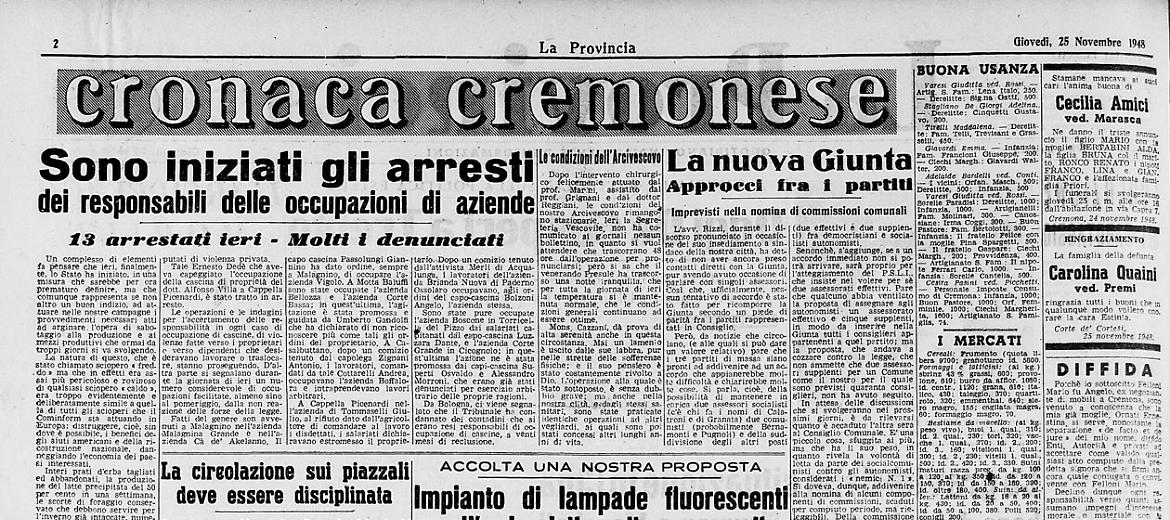 Sono iniziati gli arresti dei responsabili delle occupazioni di aziende