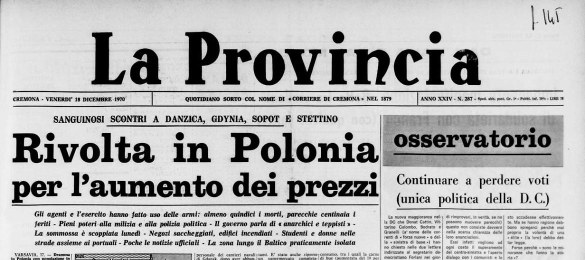 Rivolta in Polonia