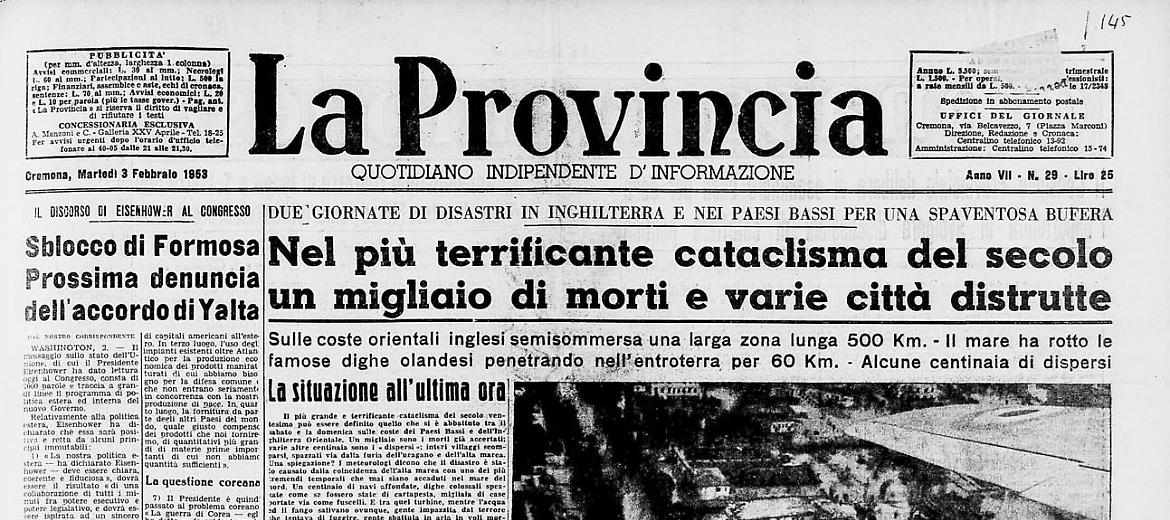 cataclisma 1953