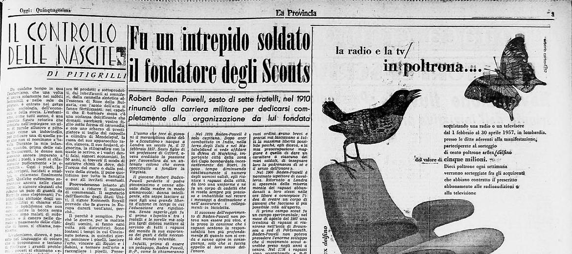 Fu un intrepido soldato il fondatore degli Scouts
