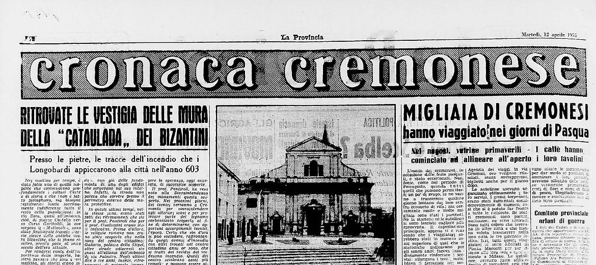 Ritrovate le vestigia delle mura della “Cataulada” dei bizantini