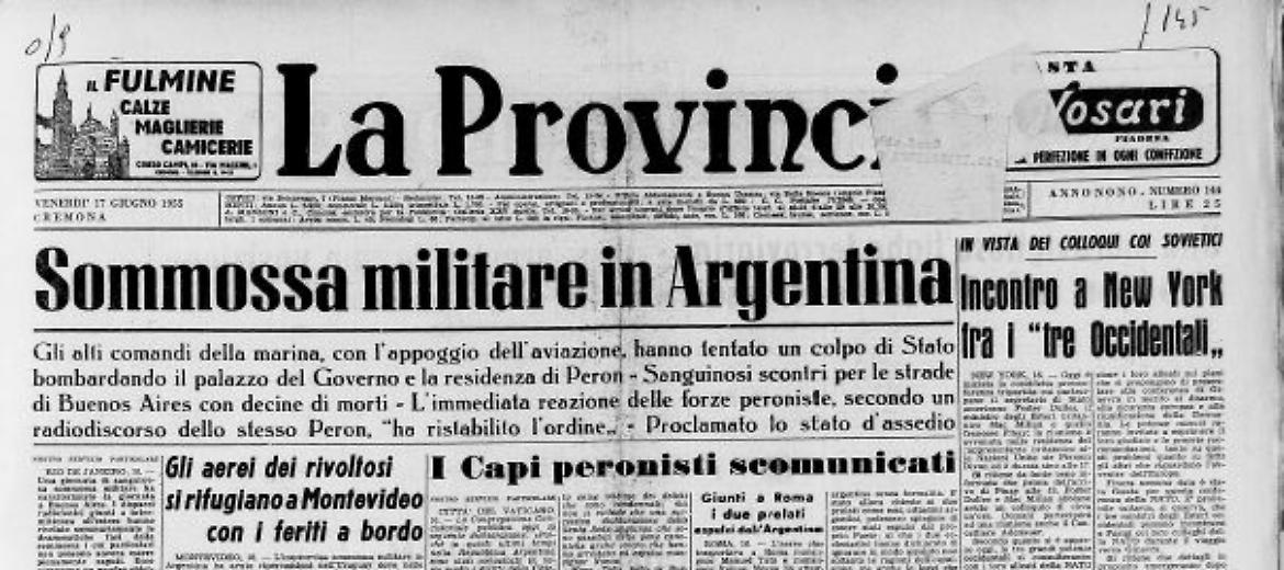 Sommossa militare in Argentina