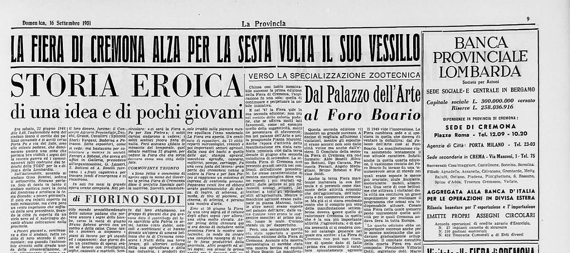 STORIA EROICA di una idea e di pochi giovani