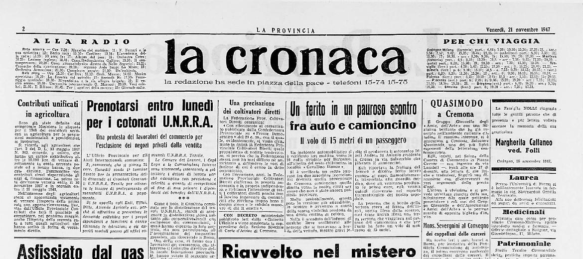 il delitto di Piazza S. Agostino