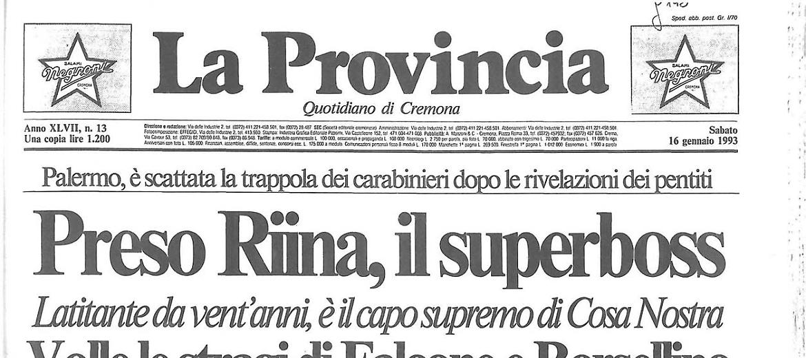 Preso Riina, il superboss