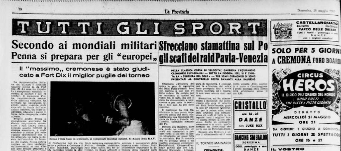 Secondo ai mondiali militariPenna si prepara per gli "europei,