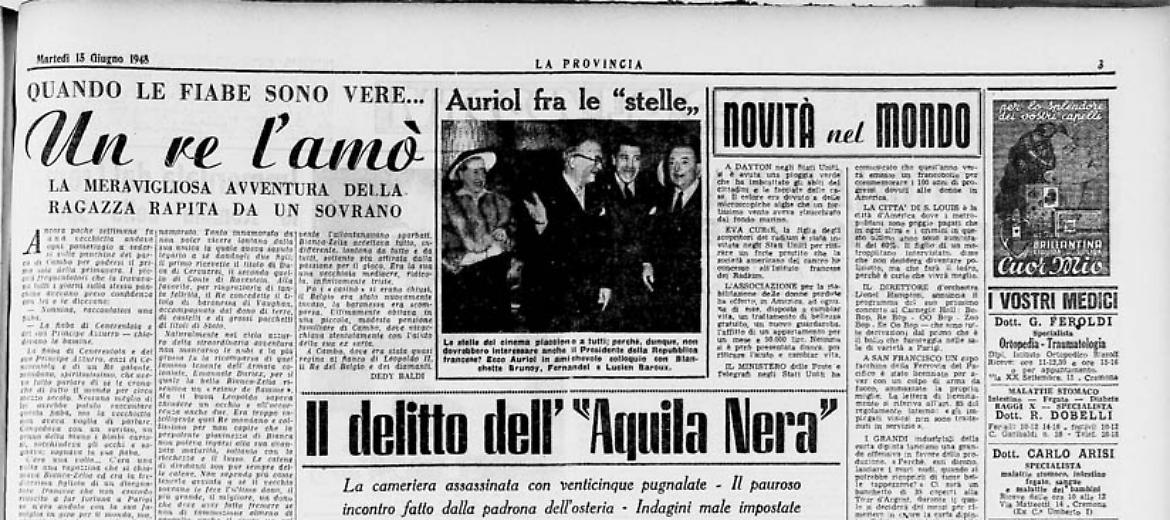 Il delitto dell'Aquila Nera