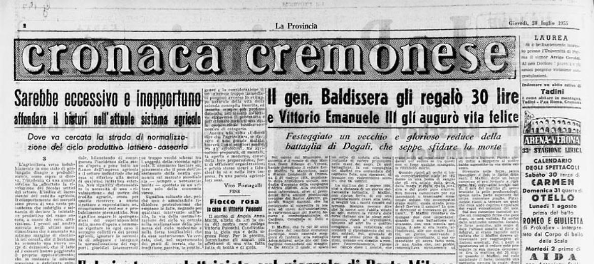 La straordinaria storia del reduce Luigi Maffini