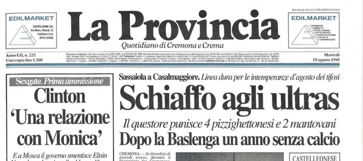 Sexgate, scandalo Lewinsky