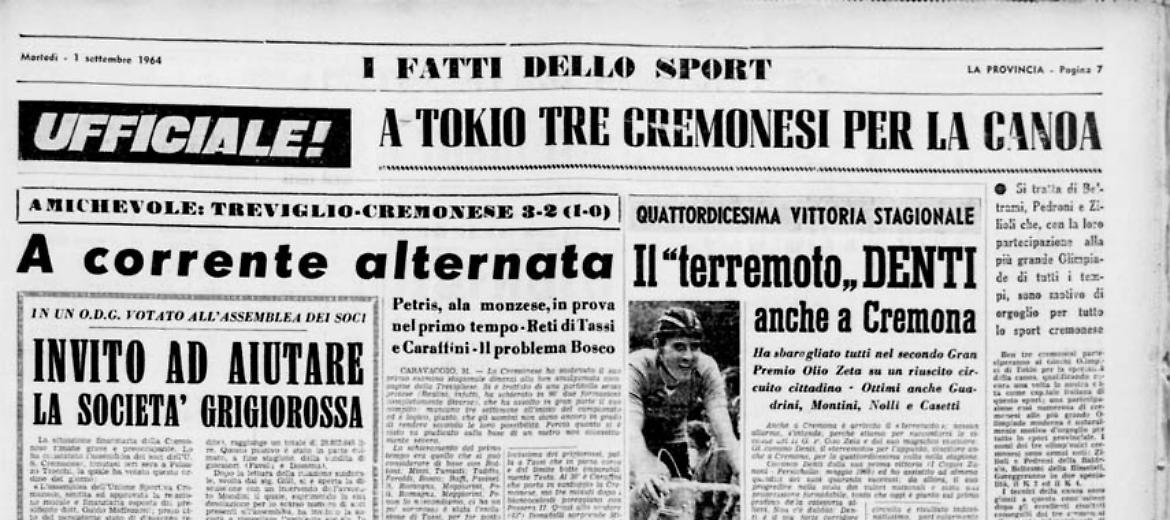 A Tokio tre cremonesi per la canoa