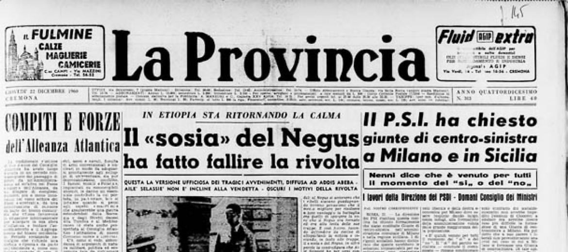 Etiopia: il «sosia» del Negus ha fatto fallire la rivolta