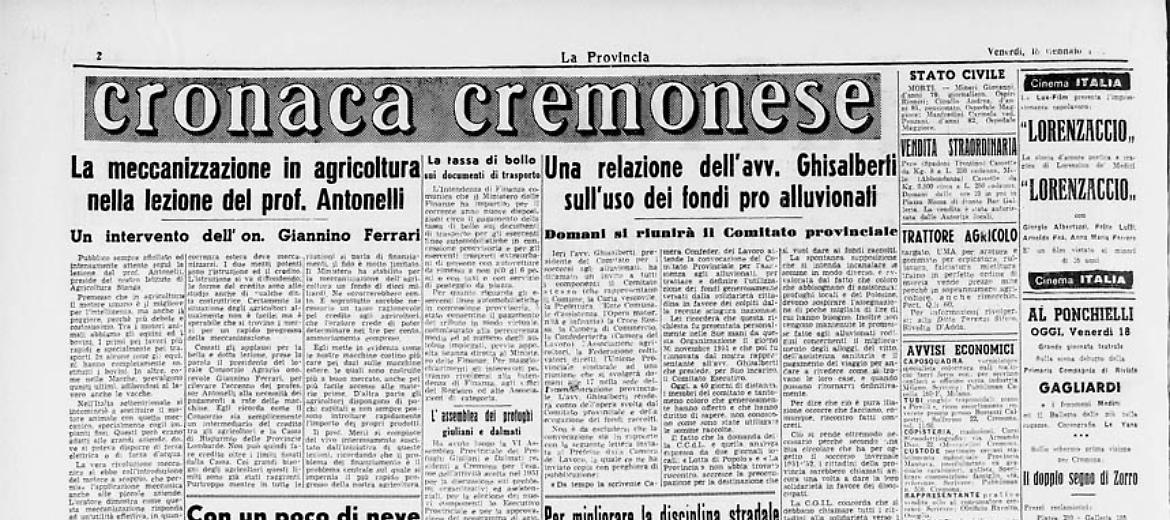 L'amore per il Po e l'amicizia di Leonida Bissolati