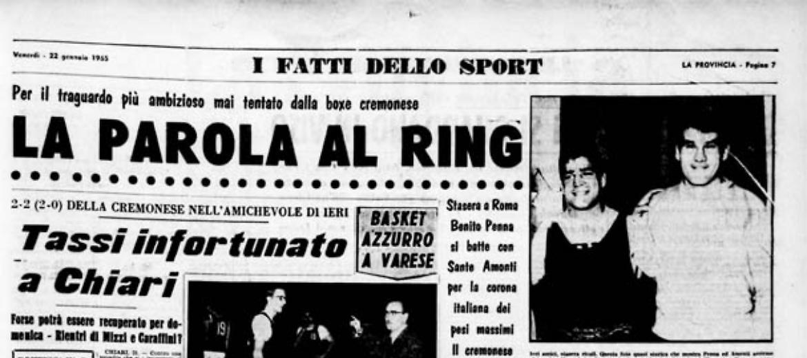 Benito Penna si batte per la corona italiana dei pesi massimi