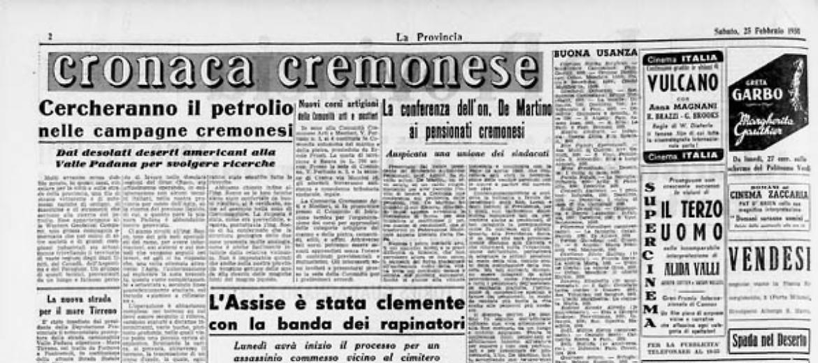 Cercheranno il petrolio nelle campagne cremonesi