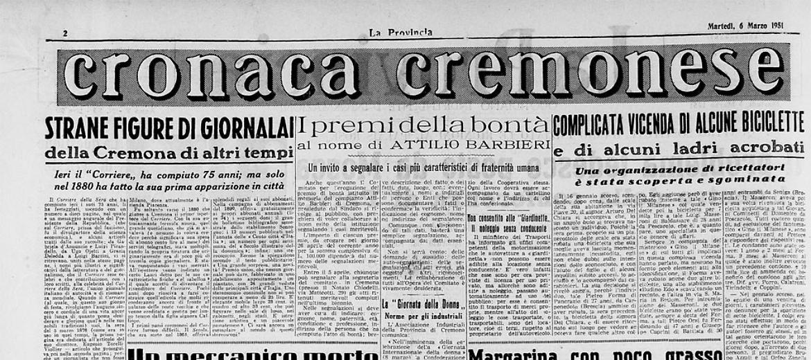 Strane figure di giornalai della Cremona di altri tempi