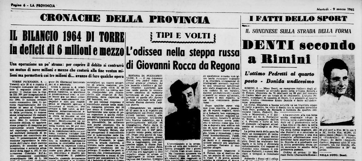 L'odissea nella steppa russa di Giovanni Rocca da Regona