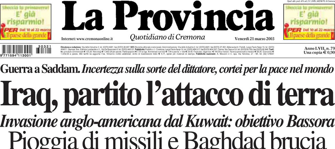Baghdad sotto le bombe. È l’inizio della guerra del Golfo