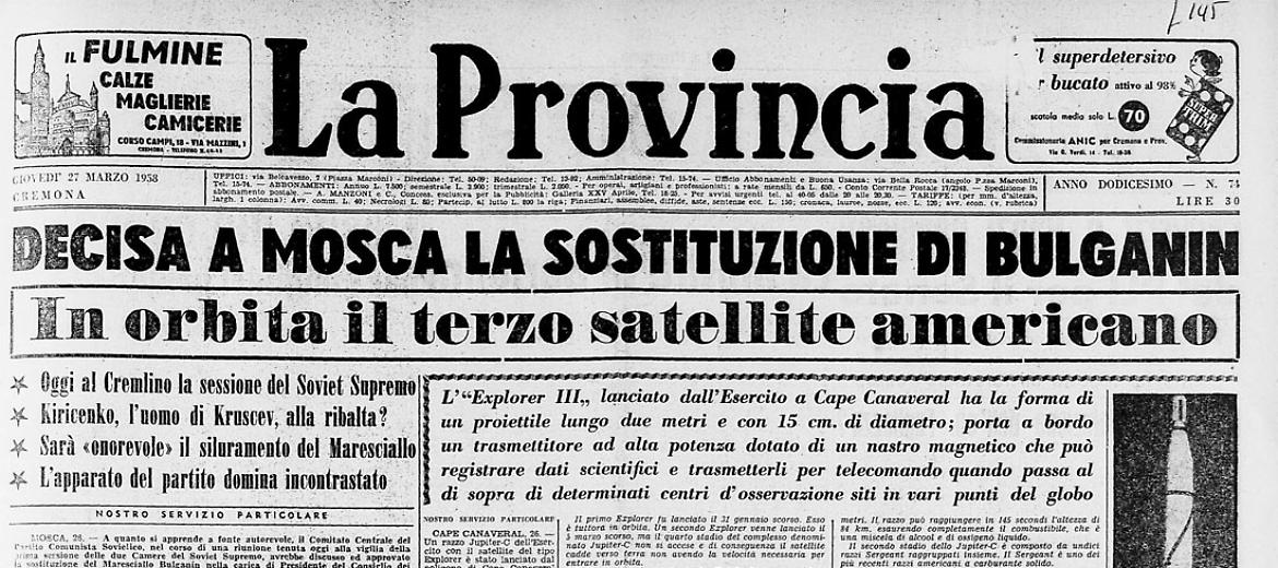 In orbita il terzo satellite americano